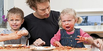 HELT NORMALT: Liker ikke, vil ikke, orker ikke. Alle vet hvor vanskelig det kan være å harmoniske familiemåltider med små barn.