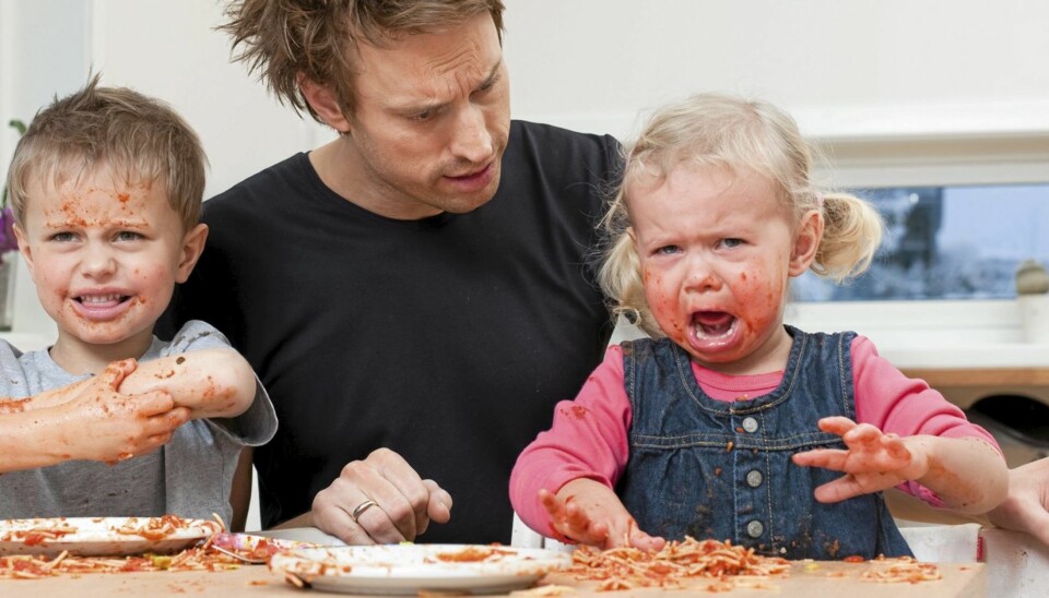 HELT NORMALT: Liker ikke, vil ikke, orker ikke. Alle vet hvor vanskelig det kan være å harmoniske familiemåltider med små barn.