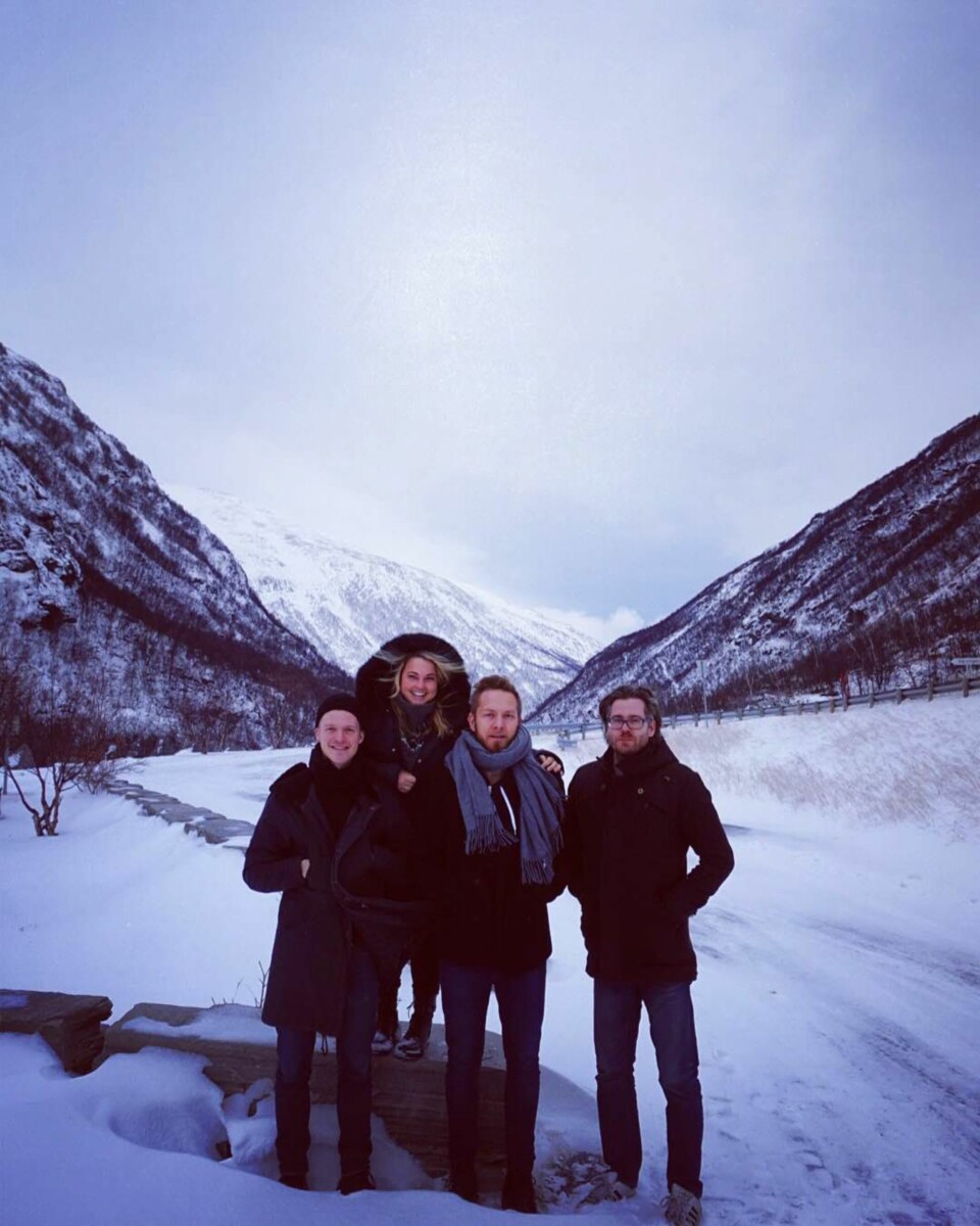 GJENGEN: Helene og gjengen på juleturné.