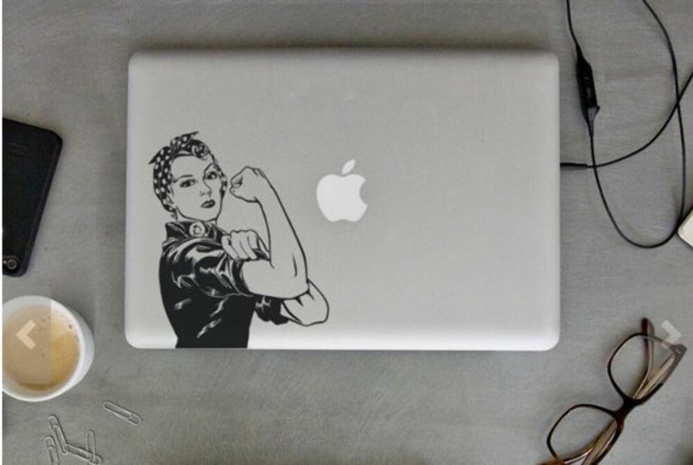 FEMINIST: MacBook med et budskap! FEMINIST: MacBook med et budskap!