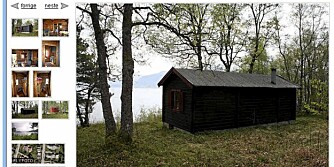 MØRE OG ROMSDAL: Denne hytta ligger på Breidablikk på Averøy. MØRE OG ROMSDAL: Denne hytta ligger på Breidablikk på Averøy.