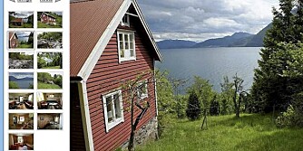 SOGN OG FJORDANE: Denne utsikten får du hvis du kjøper fylkets billigste hytte i Hunvin. SOGN OG FJORDANE: Denne utsikten får du hvis du kjøper fylkets billigste hytte i Hunvin.