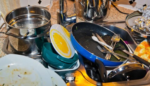 Slik forsvinner oppvasken kjappest - Bolig