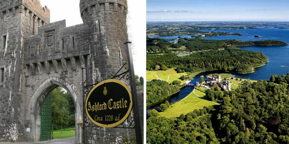 DEN GRØNNE ØY: Sjekk inn på Ashford Castle i Irland i sommer.