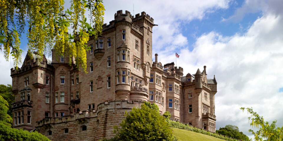 GODT NOK FOR MADONNA: Madonna og Guy Richie giftet seg ved Skibo Castle.