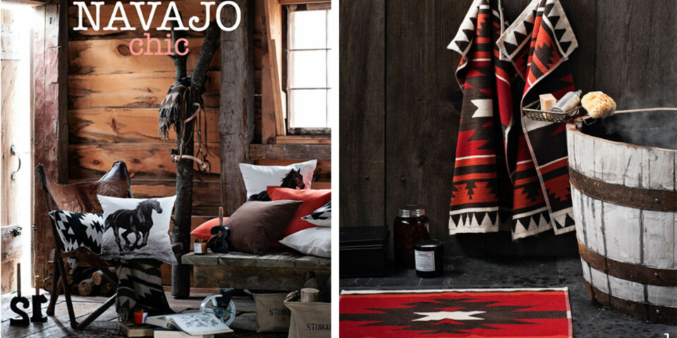 VILLE VILLE VESTEN: Hos H&M Home skal vi leke cowboy og indianer i høst.