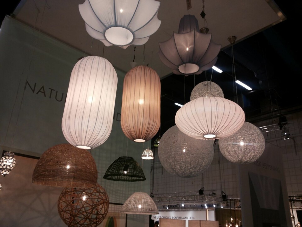 BELYSNING: Belysning får mye oppmerksomhet for tiden og det kommer stadig spennende lampenyheter.