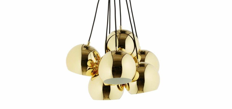 GULL: Med denne lampen fra Bolia vil interiøret gløde.