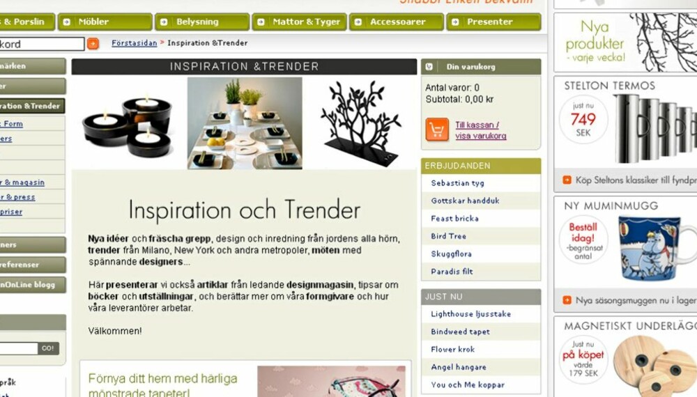 printscreen designonline.se