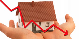 NEDGANG: Tall publisert av Norges Eiendomsmeglerforbund (NEF) og Eiendomsmeglerforetakenes forening (EFF) viser fortsatt fall i boligprisene.