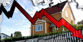 RETT NED FØR DET SNUR: Boligprisene i Norge skal ned i kjelleren i løpet av de nærmeste 10 månedene. Men det snur på slutten av 2009.