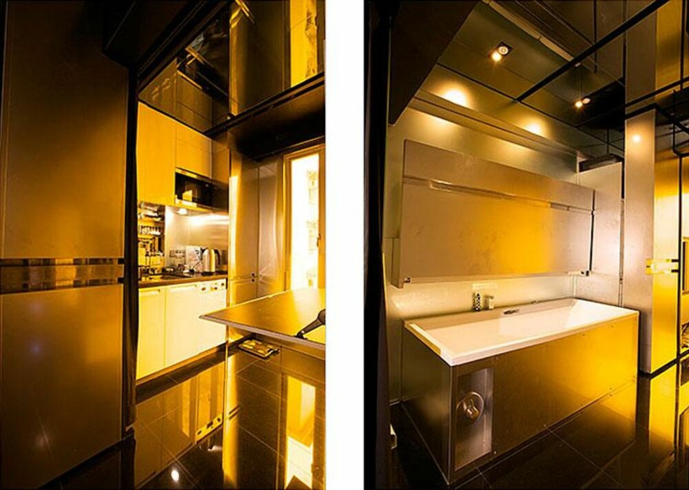 MYE PÅ LITEN PLASS: Å kunne bruke rom på en fleksibel måte er et must for alle som bor kompakt. FOTO: Marcel Lam/Homedsgn.com
