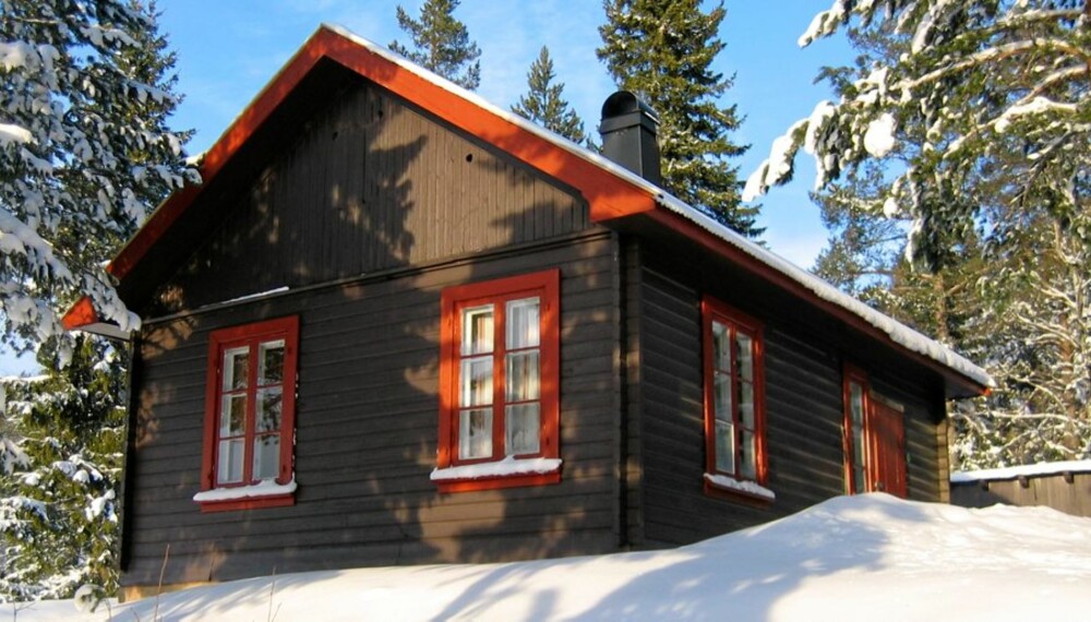 RIMELIG HYTTEFERIE: Statskog og Turistforeningen har rimelige hytter til leie.