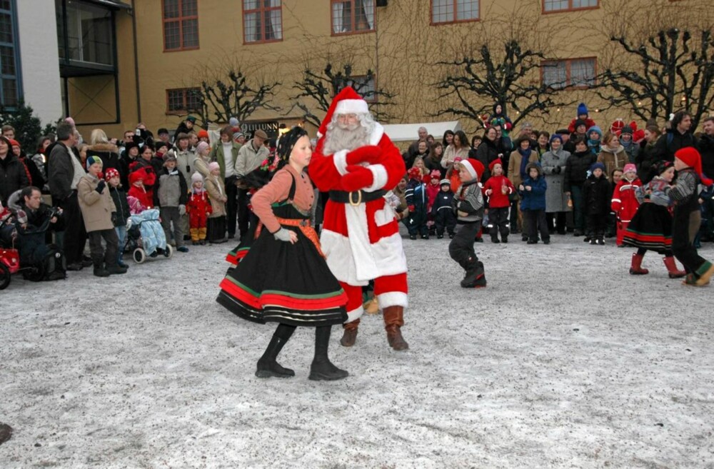 Julemarked på Norske Folkemuseum på Bygdøy.