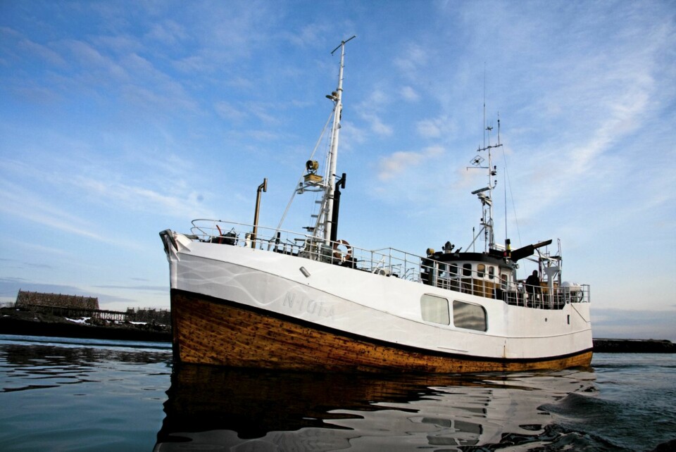 M/S VULKANA: Fiskeskøyta's opprinnelig design avslører lite om hva innsiden kan by på.