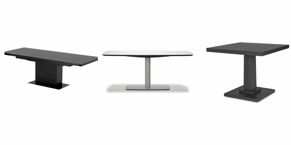 Fra venstre: Living kr 7995, Bolia kr 9999, Maries corner kr 16221