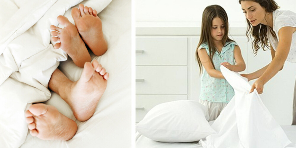 VISSTE DU AT: Har du ofte sex, bør du bytte oftere på sengen. VISSTE DU AT: Har du ofte sex, bør du bytte oftere på sengen.