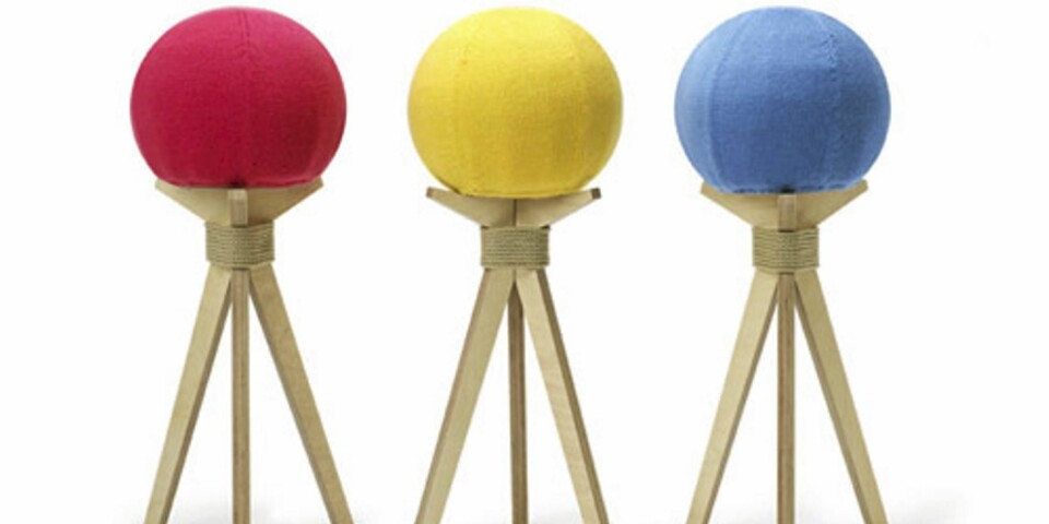 Sett deg på en ballong-krakk