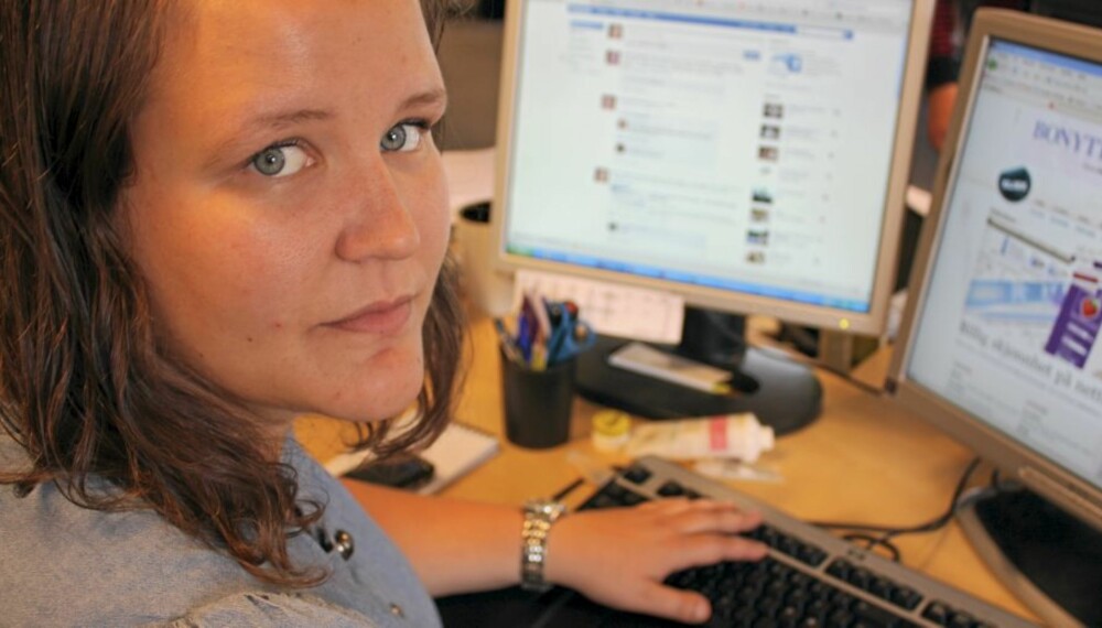 NESTEN LURT: Heldigvis lot ikke Elin seg lure av svindleren, som ga seg ut for å være en venn i nød som ville låne 6000 kroner. NESTEN LURT: Heldigvis lot ikke Elin seg lure av svindleren, som ga seg ut for å være en venn i nød som ville låne 6000 kroner.