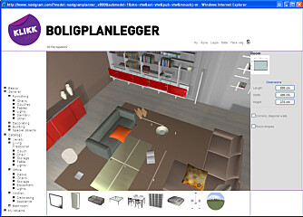 Innred hjemmet ditt rom for rom med boligplanleggeren.