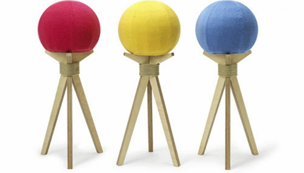 KULEKRAKKER: "Dandelion Stool" er ifølge designeren inspirert av naturlig skjønnhet, DesignK, designk.so.uk KULEKRAKKER: "Dandelion Stool" er ifølge designeren inspirert av naturlig skjønnhet, DesignK, designk.so.uk