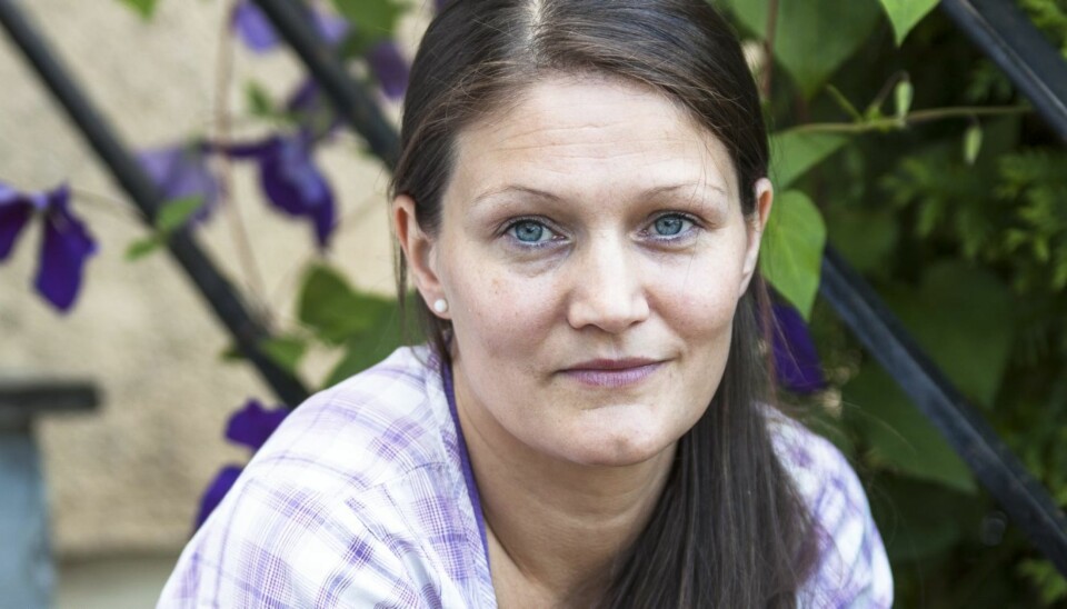 ØDELAGT UNDERLIV: Vibeke har blitt uføretrygdet etter fødselsskaden.