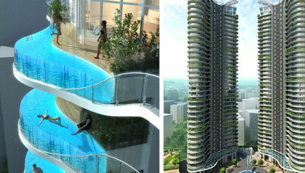 UNIK ARKITEKTUR: I Mumbai i India skal man etter planen bygge disse unike høyhusene. UNIK ARKITEKTUR: I Mumbai i India skal man etter planen bygge disse unike høyhusene.