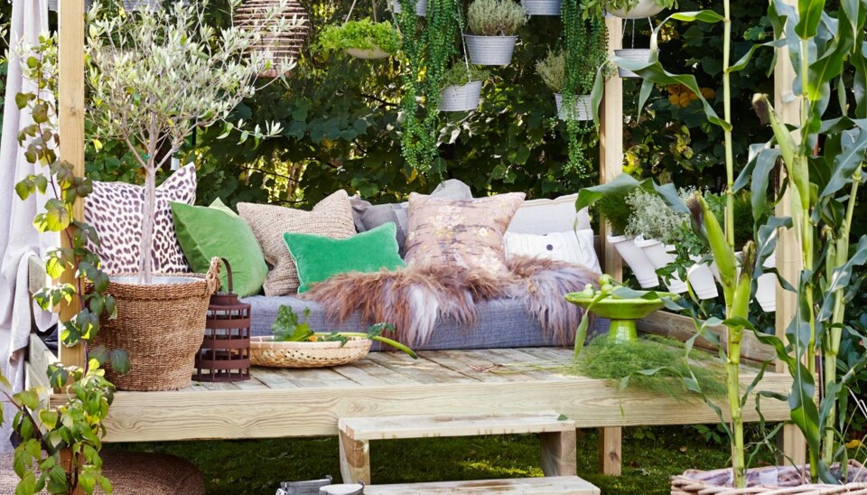 LENGE LEVE SLARAFFENLIVET: I denne saken viser vi deg hvordan du tilrettelegger for total slaraffenliv i hagen din. Styling: Steen & Aiesh/Juni Hjartholm.