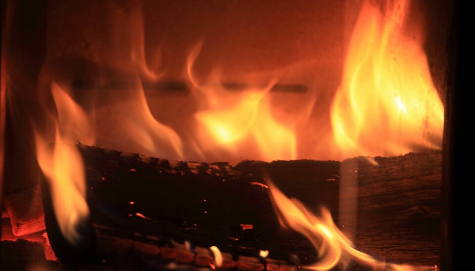 IKKE BRUK FUKTIG VED: Det er noen vedfyringstabber du for all del må unngå. Første bud er å fyre med tørr ved. Fyrer du med for fuktig ved, dannes det nemlig sot, både i pipa og på peisglasset.