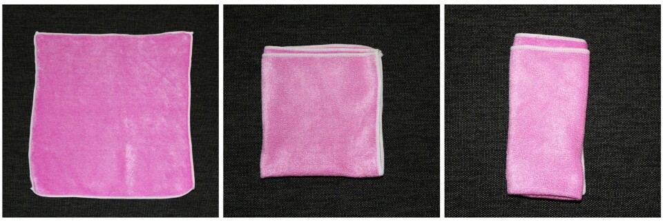 BRETTES: Brett kluten tre ganger, så får du åtte rene sider å vaske med.