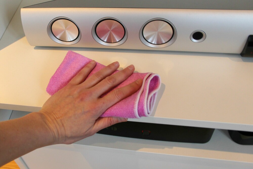 REN KLUT: Bretter du kluten flere ganger før du vasker, vil den holde seg ren mye lenger.
