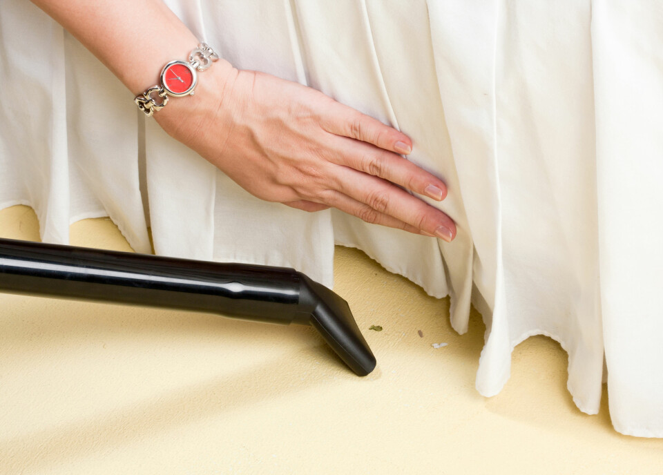 SKAL KUNNE TA MER ENN GULVET: Flere munnstykker er viktig - du skal kunne støvsuge godt på hyller, i kriker, kroker og i sofaen, på gardiner og senger.