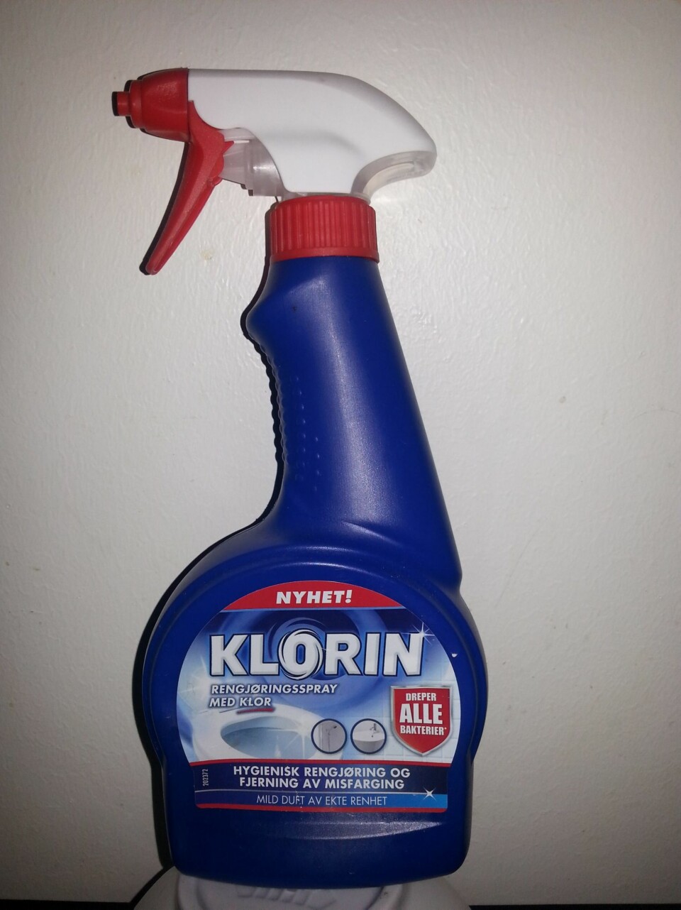 KLORIN: Greit resultat, men fortsatt litt skjolder.