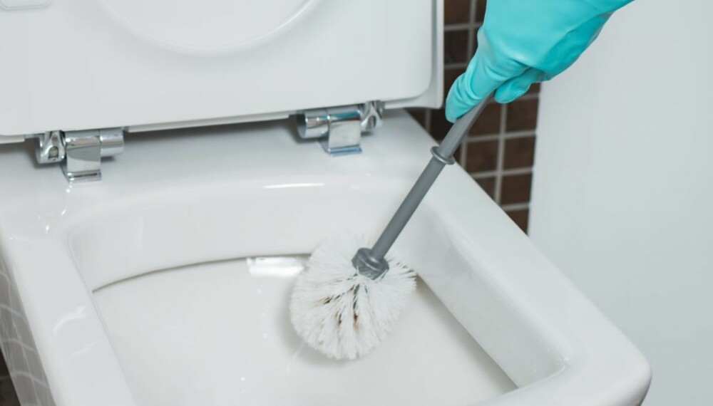 IKKE GLEM TOALETTBØRSTEN: Den gjør stor nytte av seg selv på baderommet når det gjelder vasking, men hvor ofte blir den egentlig rengjort selv?