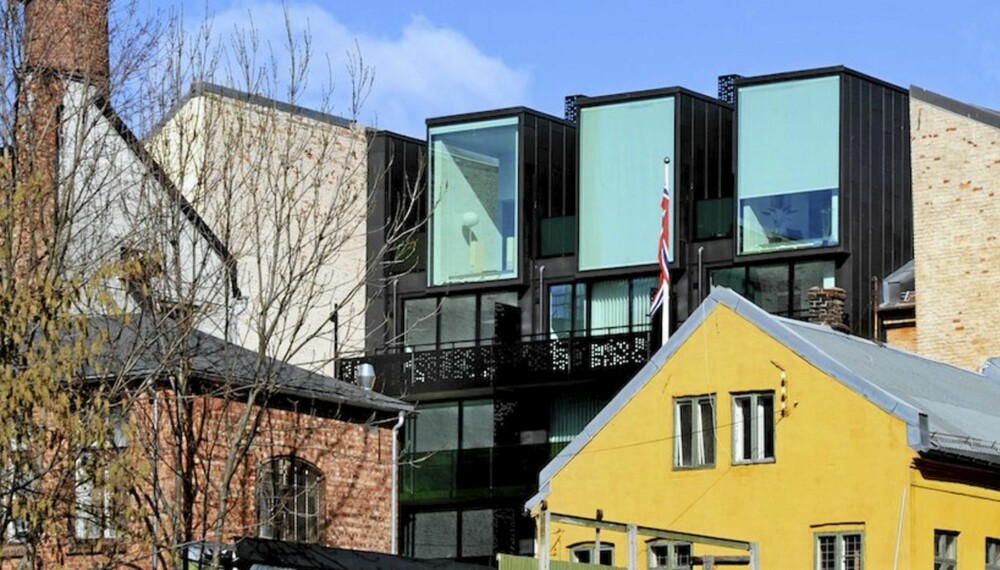 KJEMPER OM PRIS: Syv bygg kjemper om Statens Byggeskikkpris i 2011. Bildet viser Korsgata 5 som er det eneste privatboligprosjektetet som er nominert.
