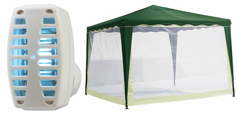 MER ELLER MINDRE EFFEKTIVT: Ekspertene er enige; ingeting holder myggen unna som et impregnert myggnett.