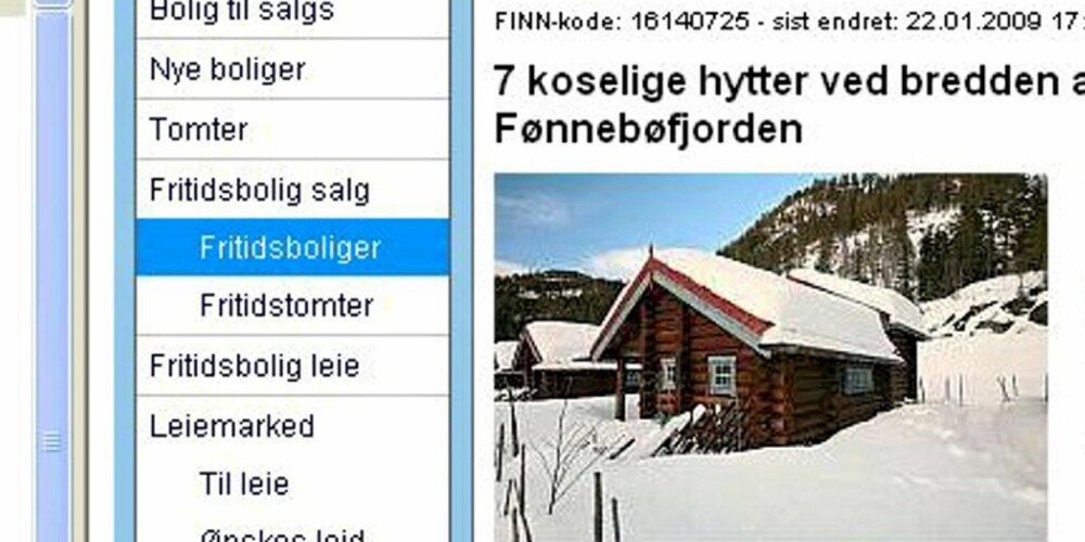 Hentet fra Finn.no