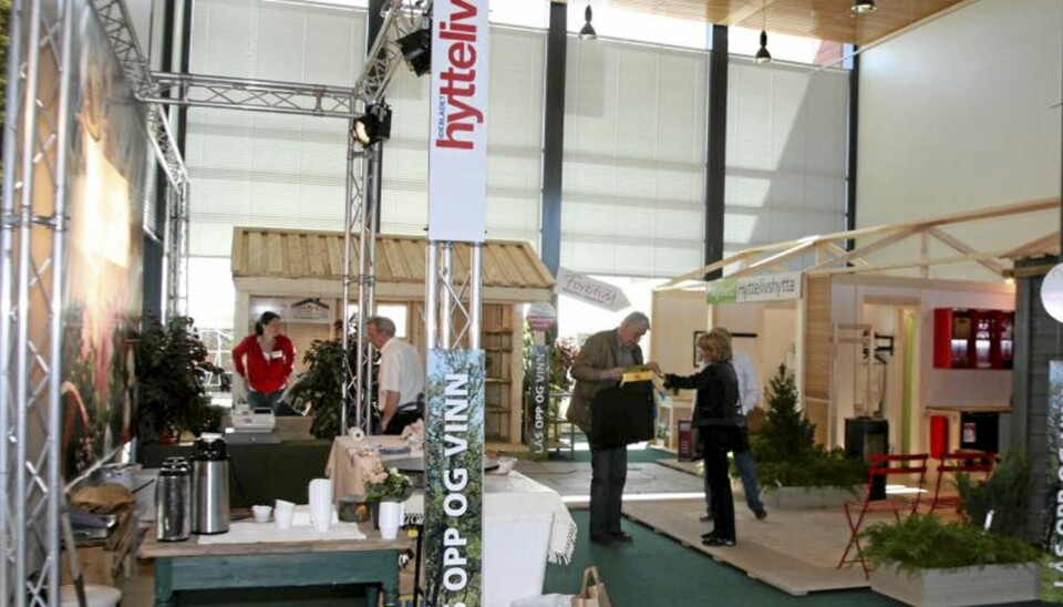 HYTTE I FOKUS: Norges største hyttemesse åpnet i dag, 22. - 25. april i 2010. Her gjenspeiles interessen for hytta og det gode hyttelivet. I år har messen et miljøfokus og presenterer flere spennende nyheter.