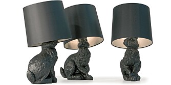 LEKENT: Lekne former og kitschy detaljer kjennetegner møblene og lampene fra nederlandske Moooi. Lampen for deg som vil ha litt humor i huset.
