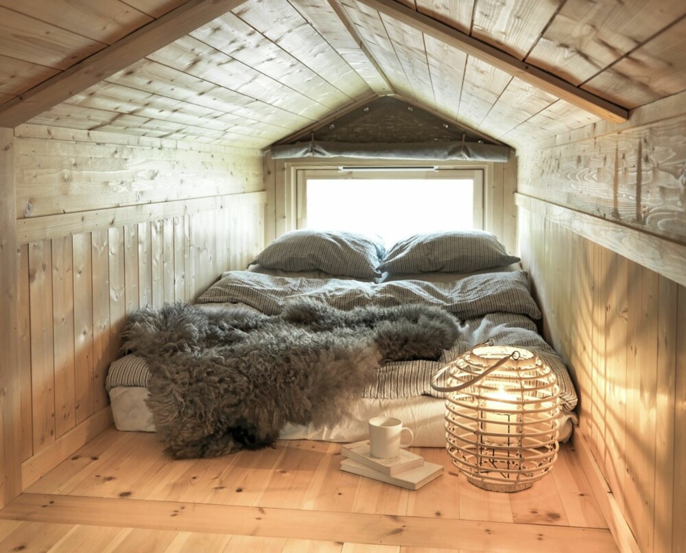 GOD NATTESØVN: En lukket hems gir bedre kontroll på temperaturen og bedre forhold for soving. FOTO: Hedda Hytter