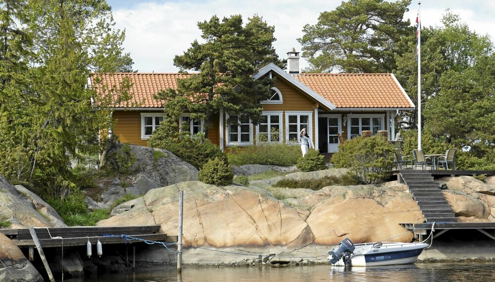 FERDIG: Den nye hytta er på 90 kvadratmeter, og er mer enn dobbelt så stor som den gamle. FERDIG: Den nye hytta er på 90 kvadratmeter, og er mer enn dobbelt så stor som den gamle.