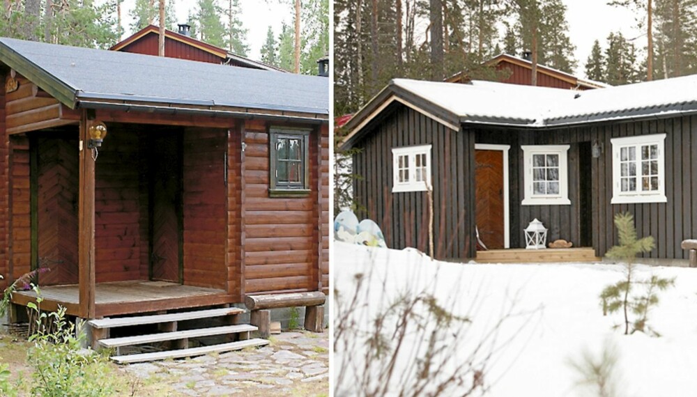 NYTT TILBYGG: Det startet med et leserbrev i Hytteliv, og nå står tilbygget klart. Større hytte har gitt familien Lind en mer brukervennlig hytte.