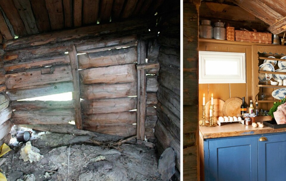 gammel støl