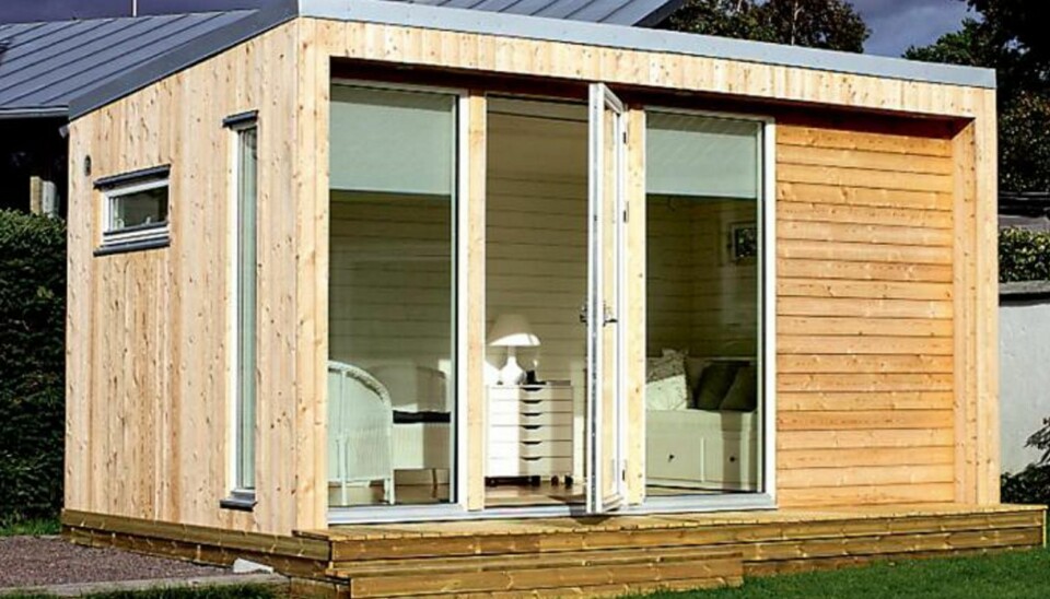 INNREDE ANNEKS: Et anneks på hytta kan sørge for flere sengeplasser og oppholdsrom for både familien og gjester. Men det gjelder å utnytte den lille plassen på best mulig måte.