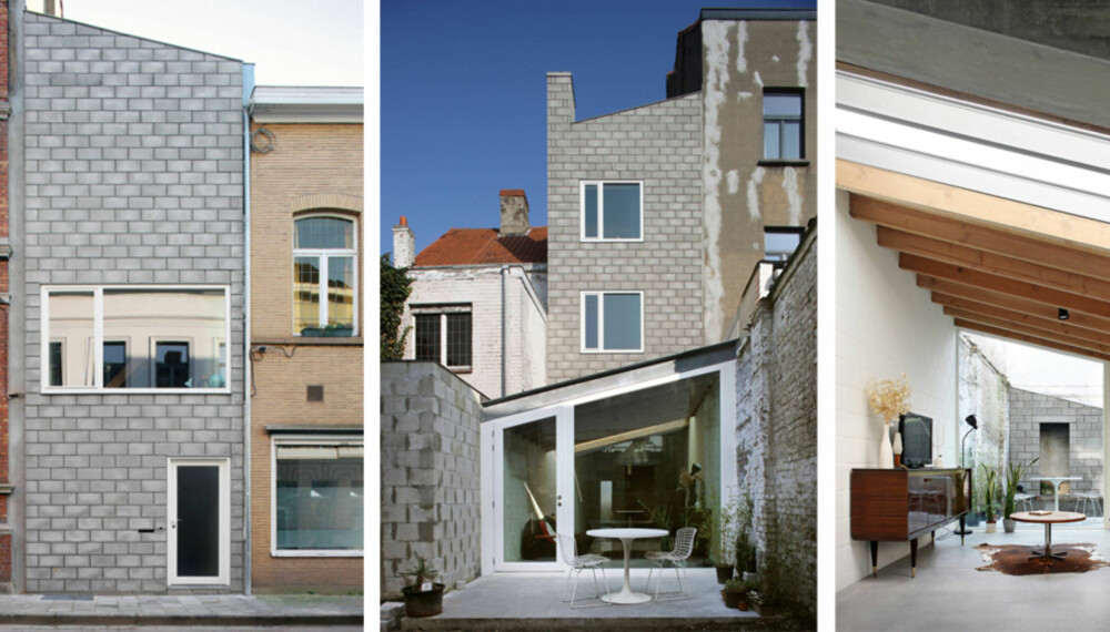 NYTENKENDE: Dette smale huset i Belgia er spekket med smarte løsninger.
