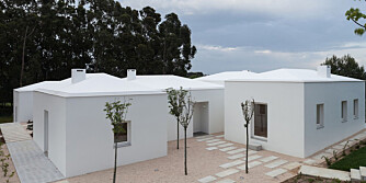 UNIK BOLIG: Huset i Portugal er bygget som en landsby.