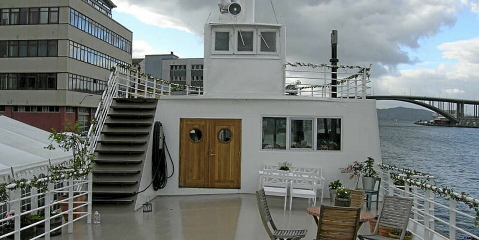 Bygde om ferge til bolig