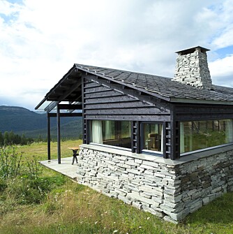 FJELLSTØTT: Dette er ny arkitektur som passer i det norske høyfjellet.