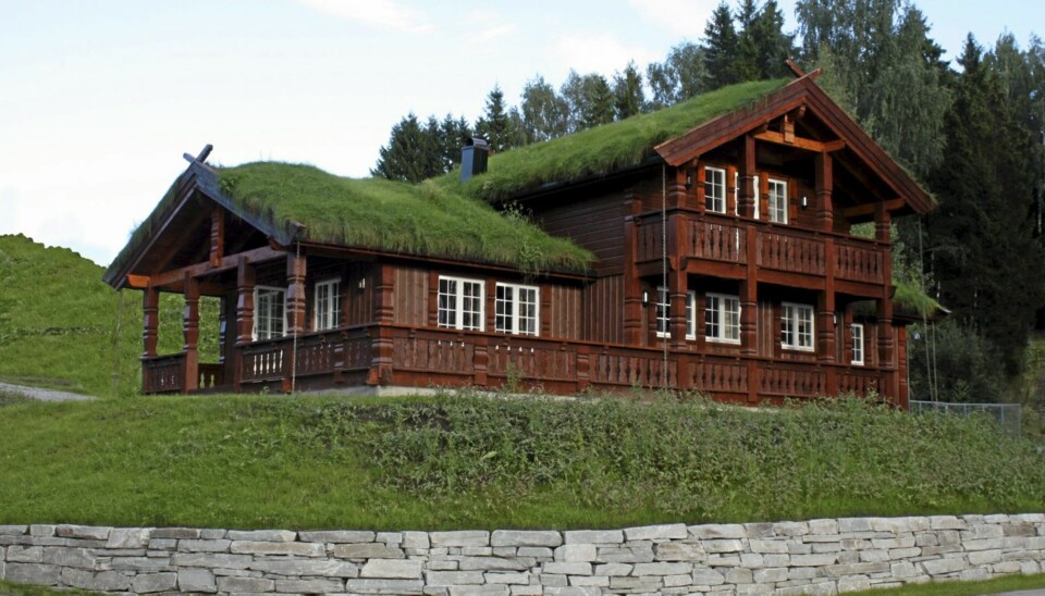 Tverrlia: Dette var den modellen Eikås Hytter og Hus AS solgte mest av i 2010. Pris byggesett 1 053 900 kroner i den eksklusive utførelsen, 884 800 kroner som grunnmodell.