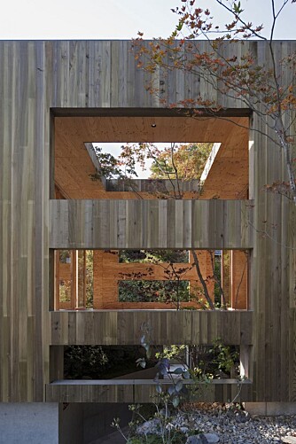 FYLT MED LYS: Arkitektene ville at huset skulle ha mest mulig naturlig dagslys.